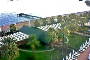 Beach hotel Amara Dolce Vita 5* Kemer webcam online