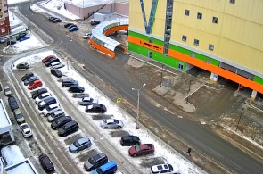 Crossing at the City Park shopping center. Webcams Saransk