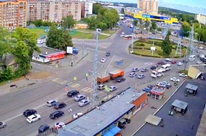 Transport square. Tomsk webcams online