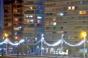 View of Benidorm. Valencia webcams