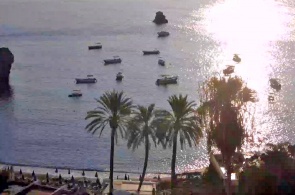 Gulf of Mazzaro. Taormina webcams online