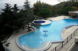 The pool of sanatorium AI-Danil. p. Danilovka