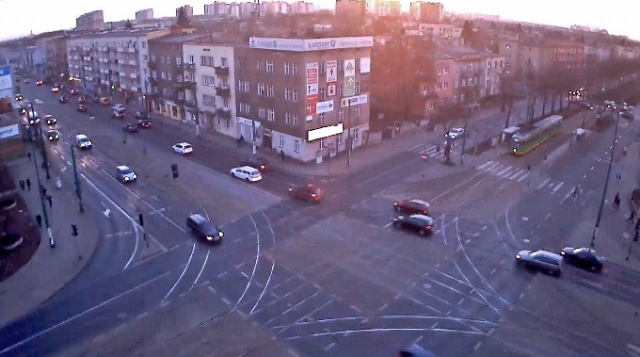 The intersection of the Hetman - Głogowska