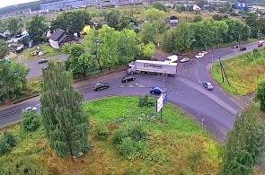 Crossroads of streets Gvardeiskaya - Key. Webcams Petrozavodsk