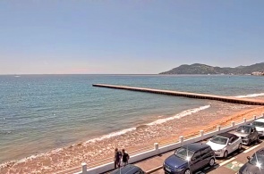 Thales Beach. Cannes webcams online