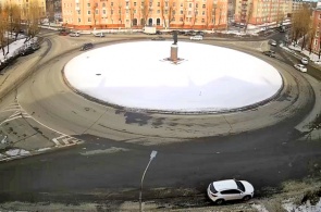 Lomonosov Square. Webcams Severodvinsk