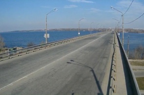The South bridge of Dnepropetrovsk. Web camera online