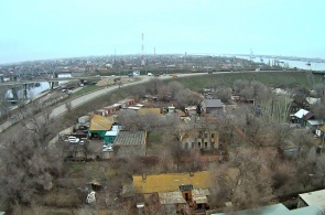 Old bridge. Astrakhan webcam online