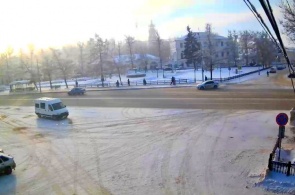 Soviet area. Webcam Kostroma online