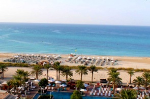 Beach Of Saadiyat (Saadiyat Beach). Webcam Abu Dhabi online