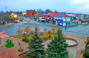 Central square. Kirillovka webcams