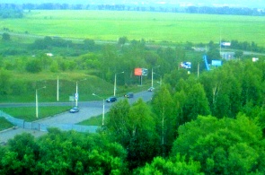 Entrance to Ilyinka. Webcams Novokuznetsk