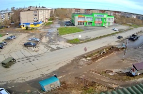 Voronova Street. Angle 2. Verkhnyaya Salda webcams online