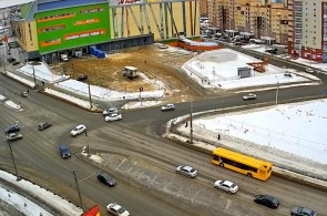 Crossroads of Volgogradskaya and Korolenko. Webcams Saransk