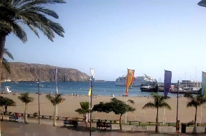Playa de Los Cristianos. Webcams Arona online