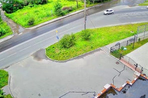 Intersection of Prospekt Pobedy - Belozerskoe highway. Webcams Vologda