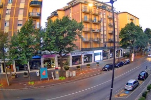 Arch of San Lazzaro in Parma. Bologna webcams online