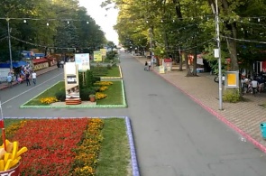 The Victory Park Entrance. Stavropol webcam online