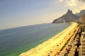 Of Ipanema Beach. Rio de Janeiro webcam online