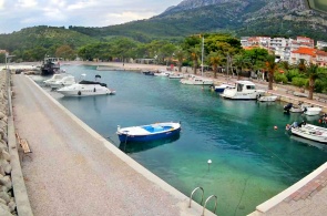 Embankment. Zivogosce webcams online
