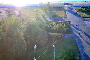 Embankment A. Zryacheva, camera 2. Webcams of Severodvinsk
