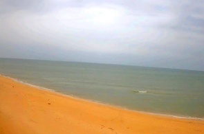 Beach in the village of Golubitskaya. Webcams Temryuk