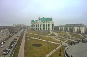 Theatre Park. Astrakhan webcam online