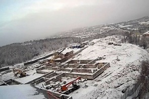 Construction of kindergarten in Severomorsk webcam online