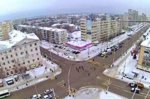 Crossroads of Sovetskaya Chichkanov. Tambov webcams
