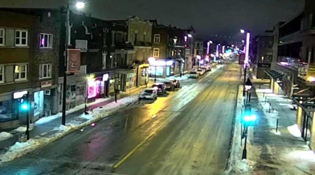 Intersection of Mount Royal Avenue and Fullum Street