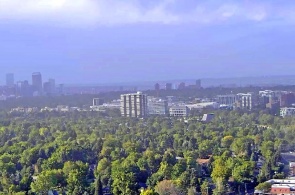 Panorama of the city. Webcam Denver online