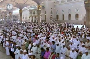Live broadcast from Mecca in Saudi Arabia