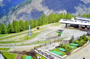 View of the lift and the slope. Bardonecchia Webcams