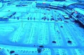 The Kupchino District. Hypermarket Tape. Webcam of Saint Petersburg online