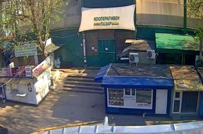 Central cooperative market. Dobrich's webcams to watch online