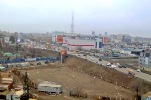 Chernobyl square. Astrakhan webcam online