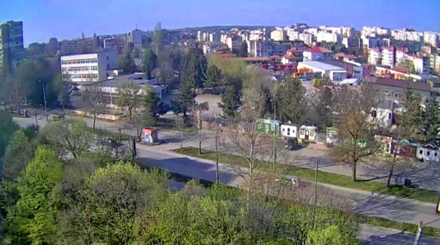 Panorama of the Friendship District. Dobrich's web cameras online