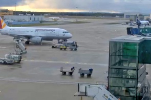 The Cologne/Bonn airport terminal 1. Cologne web Cam online