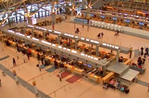 Terminal 2 international airport in Hamburg