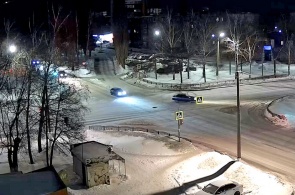 Crossroads of Lenin and Kalinin streets. Salavat webcams