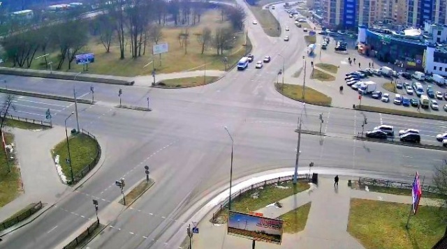 The intersection of Gavrilova - Moscow. Brest online
