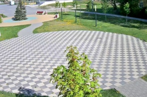 Recreation areas on Tsiolkovsky Street. Akhtubinsk webcams online
