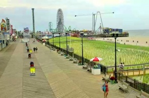 Amusement Park Casino Pier. Webcam Seaside heights online