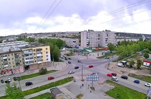 Crossroads of Karl Marx and Victory. Webcams of Kamensk-Uralsky
