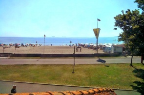 North beach. Webcam Burgas online