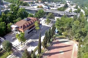 Overview from the street kalarasha street direction Bondarenko webcam online