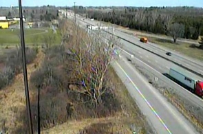A webcam overlooking Highway 401 near Sir John Macdonald Boulevard