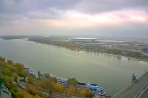 The left Bank of the don river. Webcam Rostov-on-don online