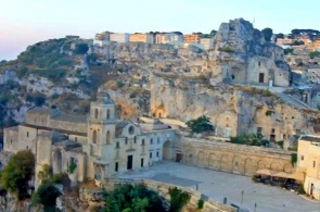 Santa Maria di Idris and San Pietro Caveoso. Matera webcams online