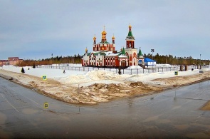 Church of the Resurrection of Christ. Webcams Usinsk